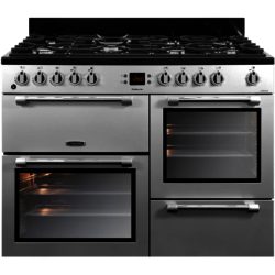 Leisure Cookmaster CK110F232S 110cm Dual Fuel Range Cooker in Silver